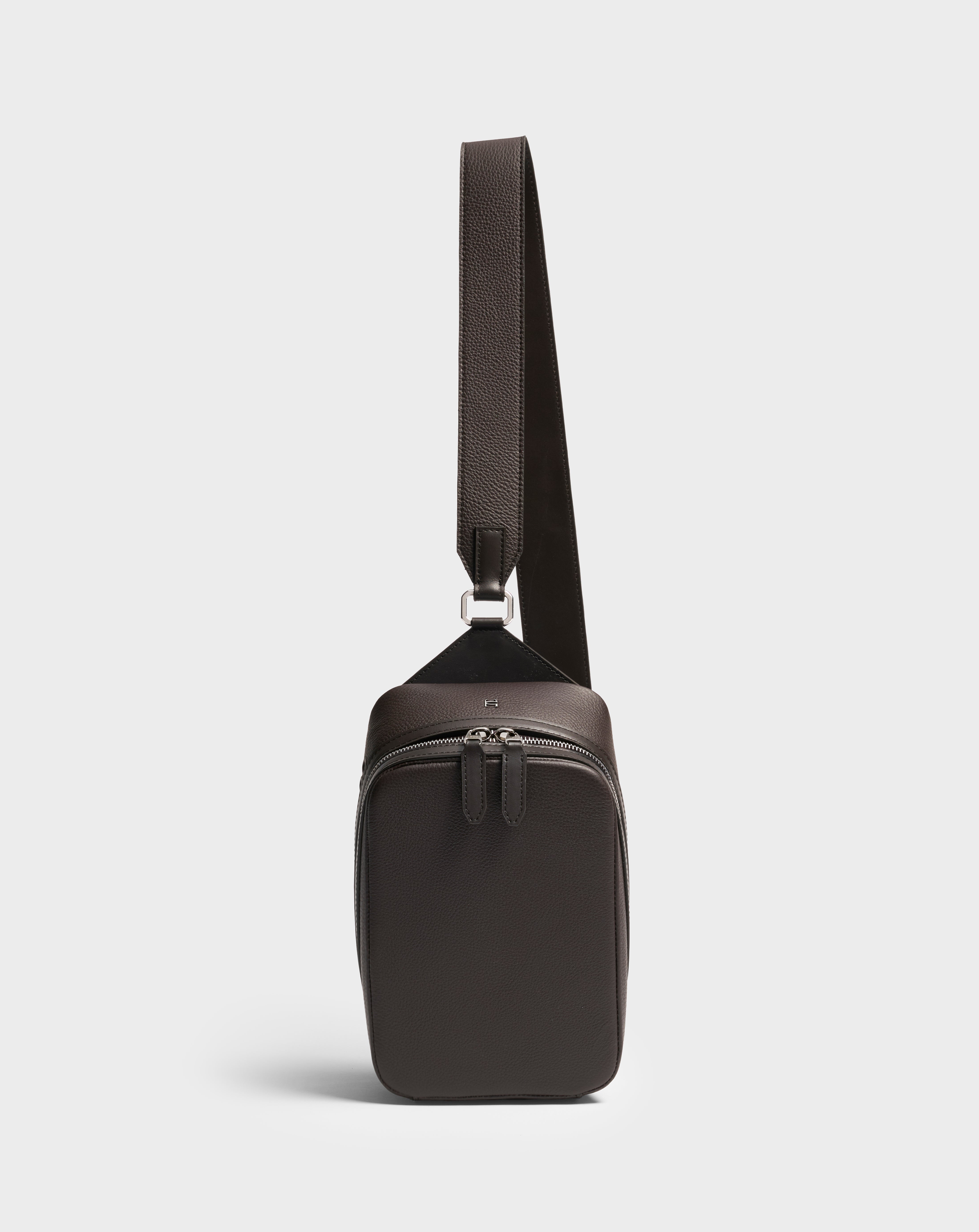 Crossbody bag brown#Color_Brown